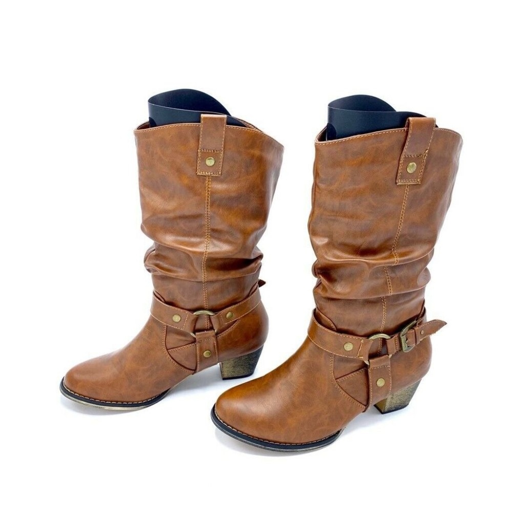 NEW Refresh Wild Western Cowboy Boots size 8.5 - Picture 5 of 8